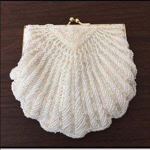 La Regale Vintage Beaded Evening Bag